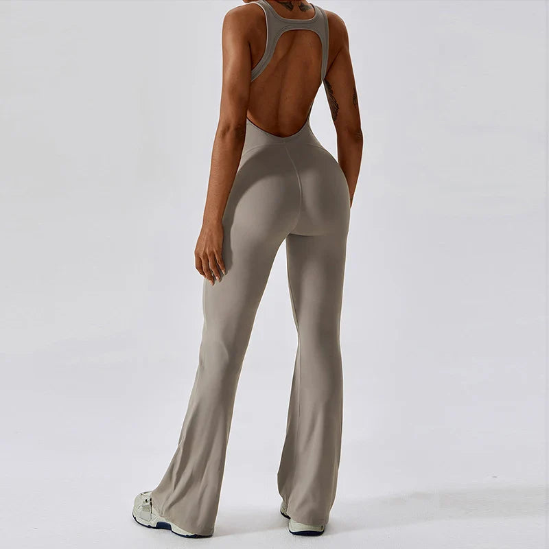 Motion V Back Jumpsuit