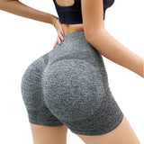 Stride High Waist Shorts In Gray