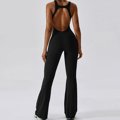 Motion V Back Jumpsuit