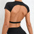 Verve Backless Crop Top