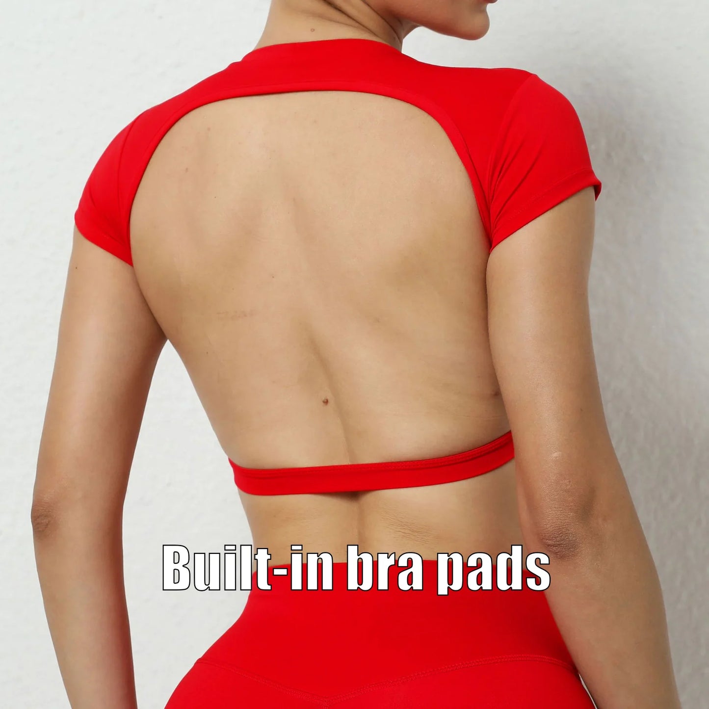 Verve Backless Crop Top