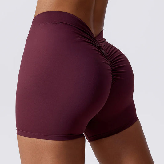 High Waist Scrunch Shorts